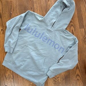 lululemon athletica Blue graphic Hoodie
